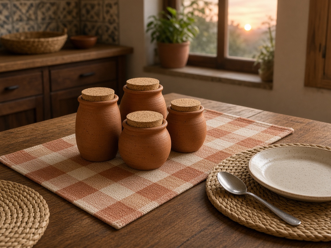 Check Table Runner — Kitchen & Table
