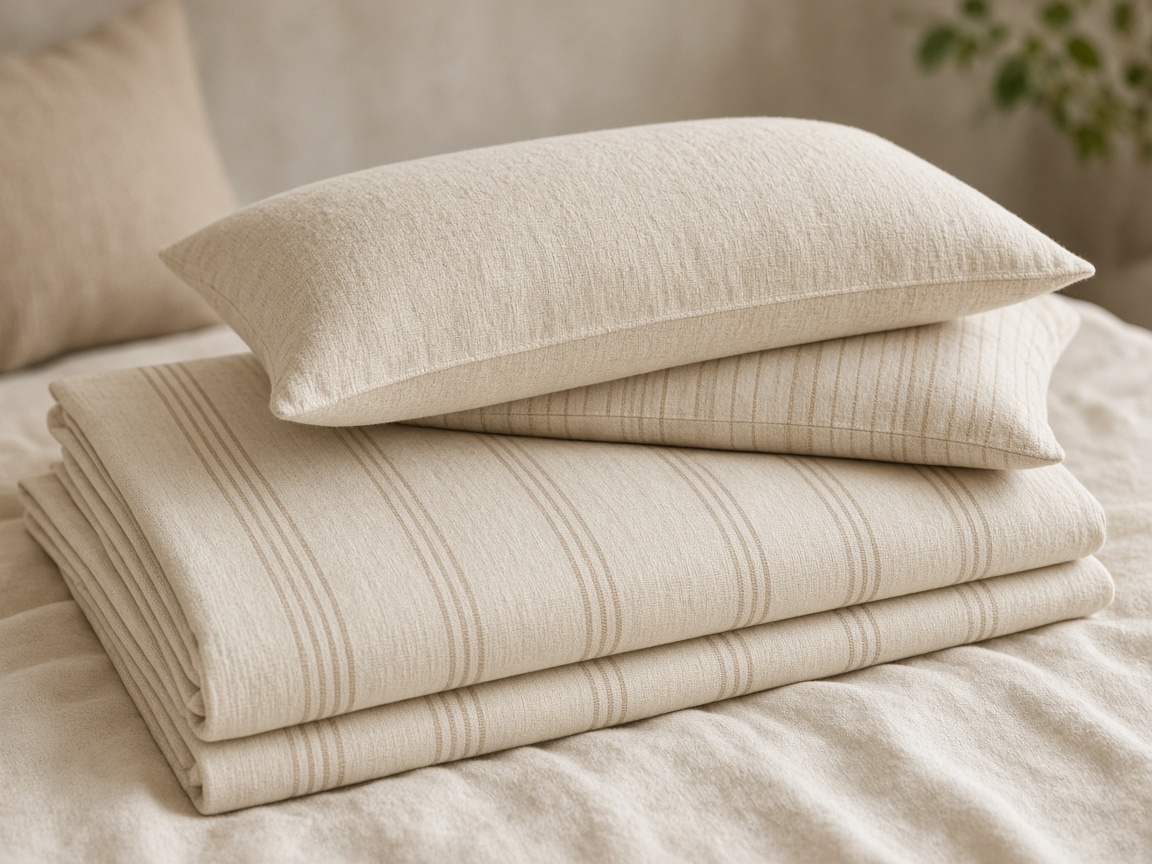 Washed Cotton Bed Sheet — Bedroom & Linen